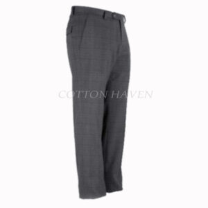 Premium Men's Pleatless Stripe Trouser COTROM -GR 192142