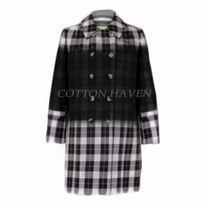 Premium Women Tailored Check Dress CODRESW-GR570255