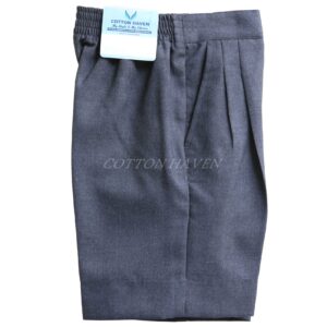 Back Elastic  Pleated Shorts - Boys CHSHO 910