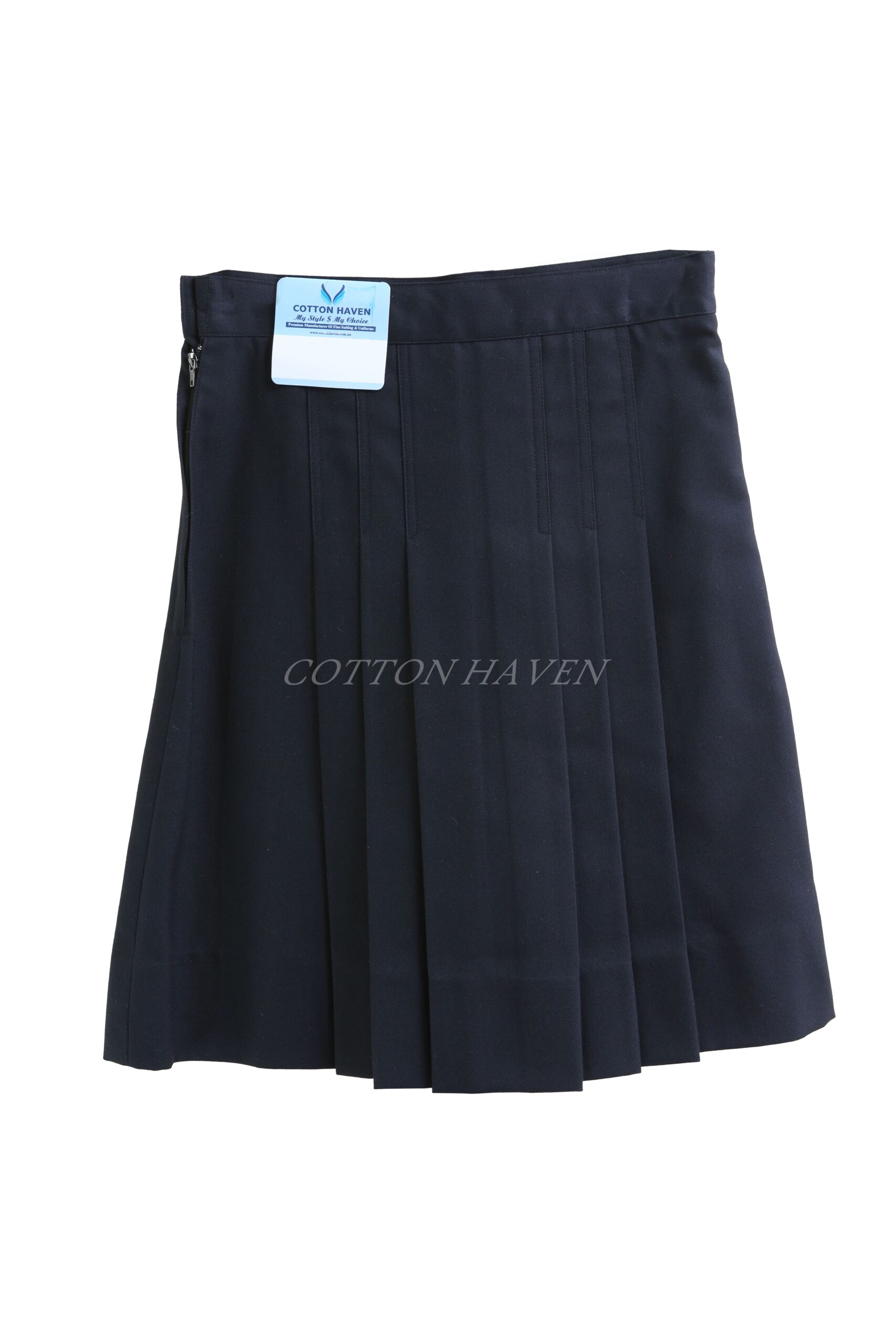 Girls Gaberdine knife Pleated Skirts CHSKI 201
