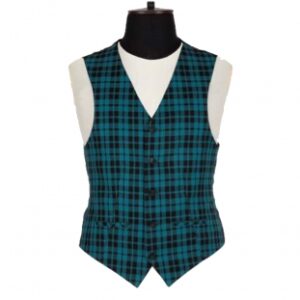 Premium Men Tartan Vest COVEST-GR 15875