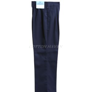 Back Elastic Pleated Gabardine Double Knee Trouser – Boys CHTRO 823
