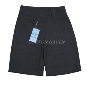 Pleat Less Spandex Bi-Stretch Shorts - Girls - CHSHO 916
