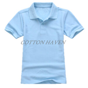 100% ORGANIC COTTON  SCHOOL POLO SHIRT CHORG 3010