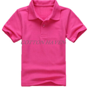 100% ORGANIC COTTON  SCHOOL POLO SHIRT CHORG 3011