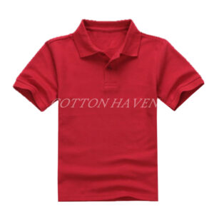 100% ORGANIC COTTON  SCHOOL POLO SHIRT CHORG 3013