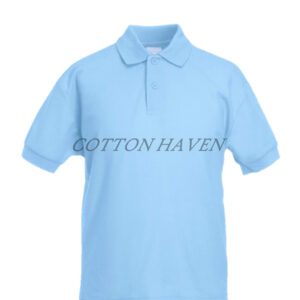100% ORGANIC COTTON  SCHOOL POLO SHIRT CHORG 3001