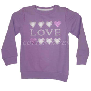 100% ORGANIC COTTON  TEE SHIRT- WOMEN  CHBM 7017