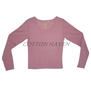 100% ORGANIC COTTON  TEE SHIRT- WOMEN CHBM 7015