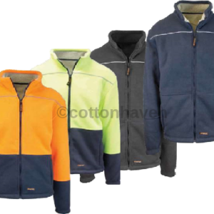 BONDED POLAR FLEECE WITH SHERPA JACKET