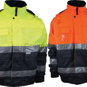 Pilot Jacket with Concealed Hood