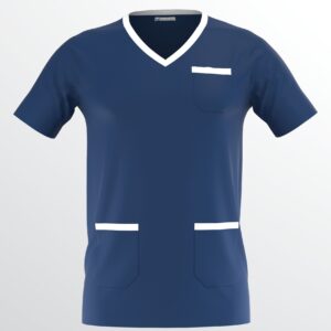 CH-801-WELLBEING MEDI SCRUB TOP- MEN