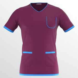 CH-805 WELLBEING MEDI SCRUB TOP- MEN