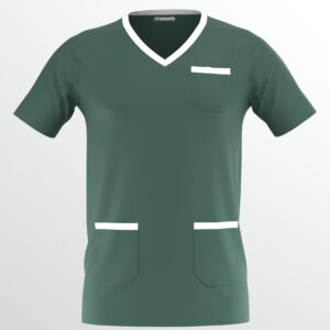 CH-806 WELLBEING MEDI SCRUB TOP- MEN