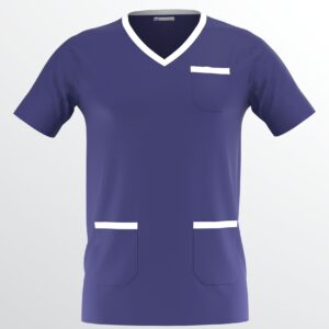 CH-807 WELLBEING MEDI SCRUB TOP- MEN