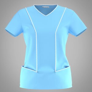CH-907-WELLBEING MEDI SCRUB TOP- WOMEN