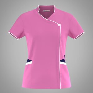 CH-909-WELLBEING MEDI SCRUB TOP- WOMEN