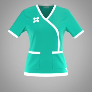 CH-913-WELLBEING MEDI SCRUB TOP- WOMEN