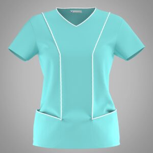 CH-914-WELLBEING MEDI SCRUB TOP- WOMEN
