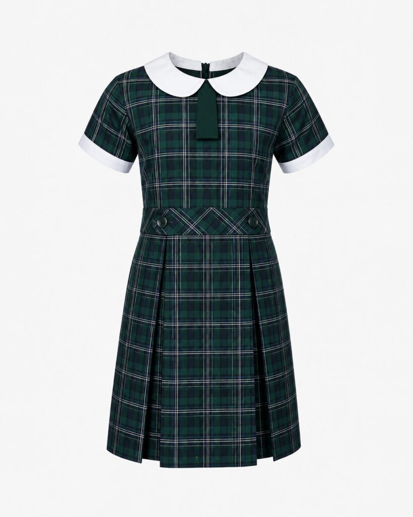 Drop Waist Poly Viscose Dress
