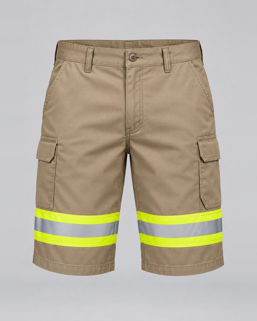 Hi-Vis Shorts — Khaki