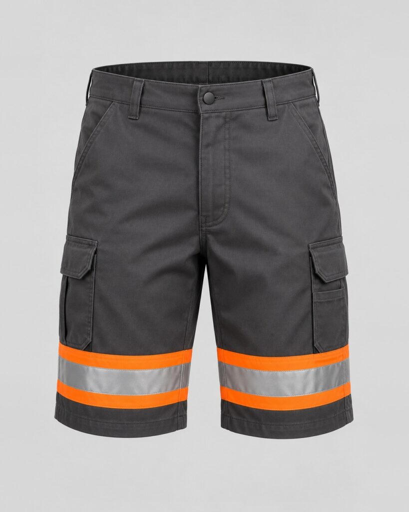 Hi-Vis Shorts — Charcoal