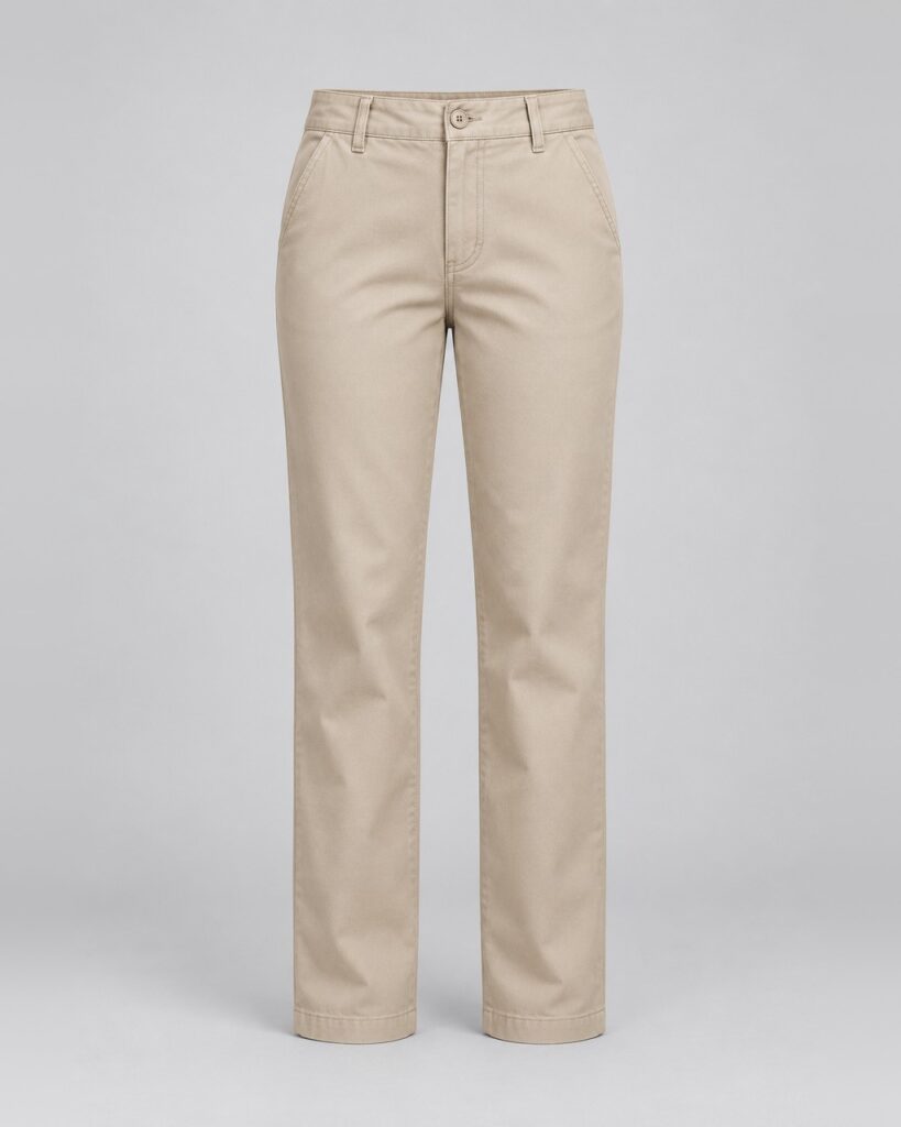 Cotton Drill Pants — Stone