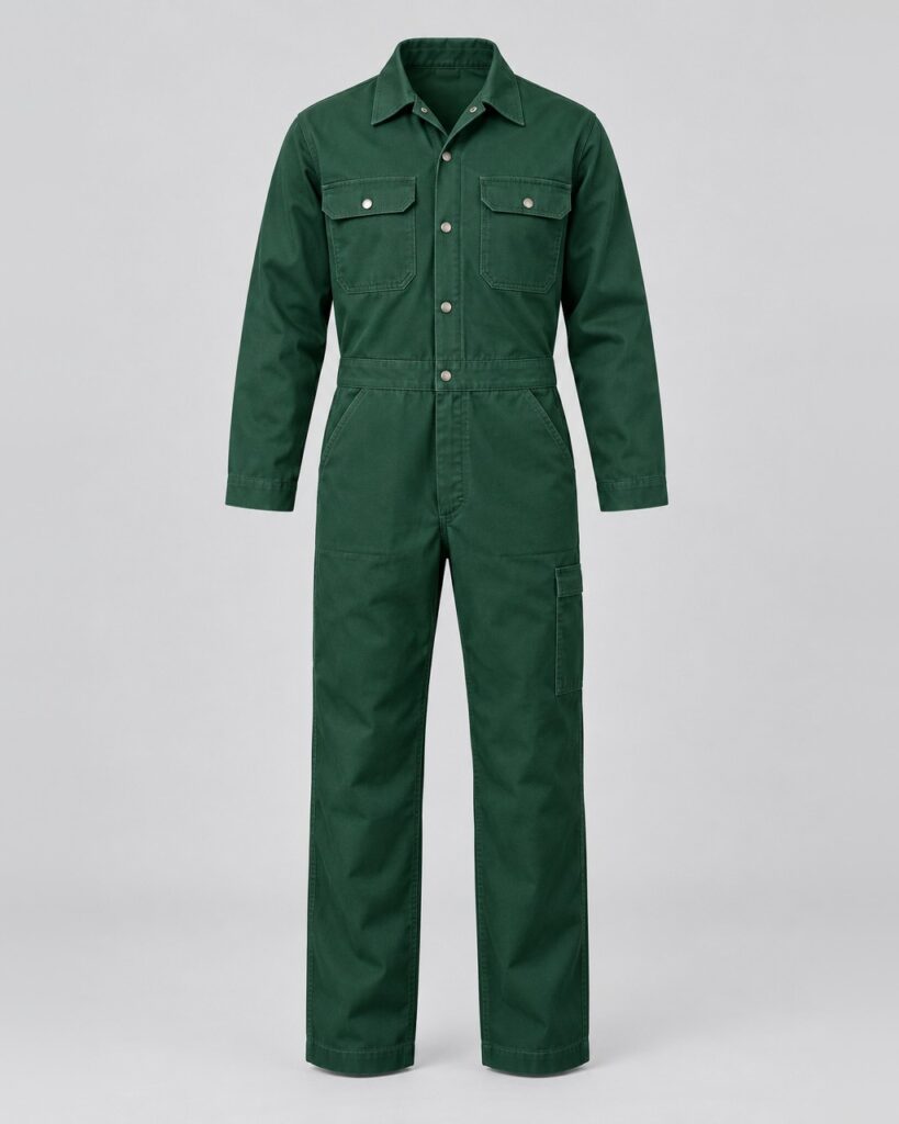 Boiler Suit — Bottle Green